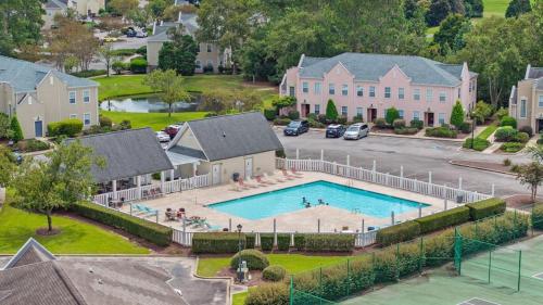 an aerial view of a house with a swimming pool at Myrtle Golf Escape At Legends-Pool-Pet Friendly in Myrtle Beach