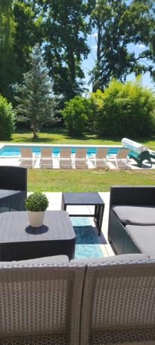 La villa du lac à Mesnil Saint Père