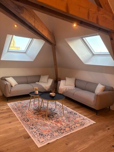 Loft d'exception de 115m2 - Hyper centre - Vue sur le Beffroi