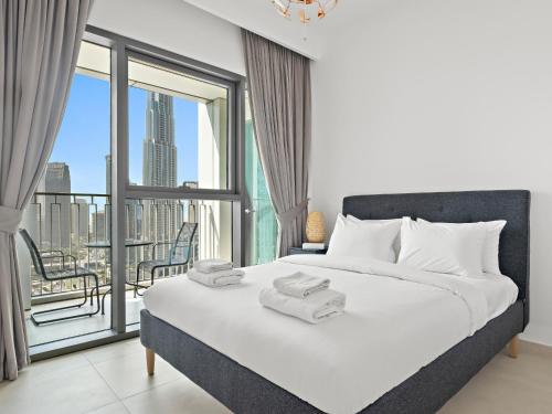 Prime Suite 2BR w Full Burj Khalifa View