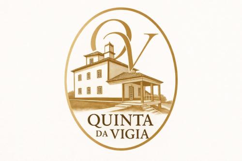 a logo of a building with a windmill at Quinta da Vigia in Angra do Heroísmo