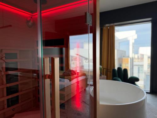 SKY TOWER Katowice l Piętro 25 l SAUNA Sanctuary