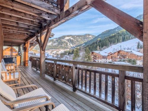 Chalet spacieux à Châtel pour 14 personnes avec sauna
