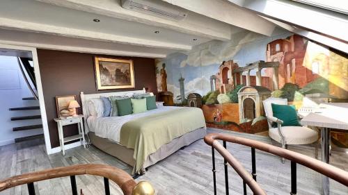 Rooftop Garden Triplex With AC Over Notre - Dame