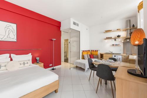 Charming studio 4mins from the beach & Croisette
