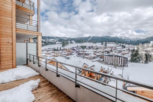Les Gets-Nid du Chéry, ski à pied & vue, 4 Etoiles