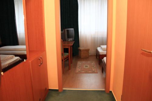 Kúpeľňa v ubytovaní Hotel Ózd