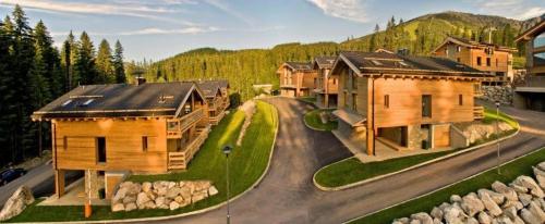 Chalets Jasná Centrum APARTMENT M - Free Jacuzzi & Sauna and Chopok view