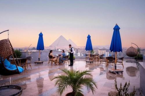 Blue Panoramic Pyramids View Hotel