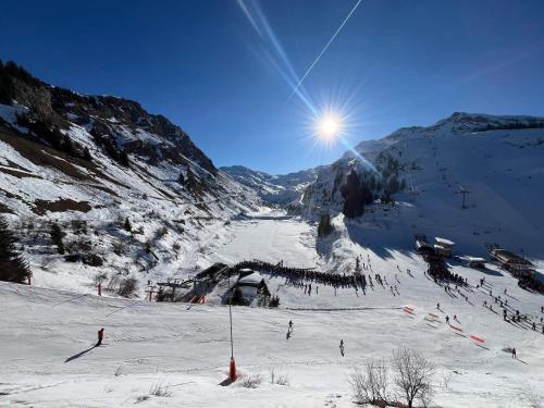 Avoriaz - Appartement rénové 4 pers, balcon, cuisine équipée