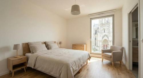 Appartement face à la Cathédrale d'Amiens
