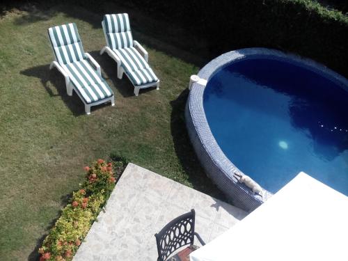 The swimming pool at or close to Delfin B&B