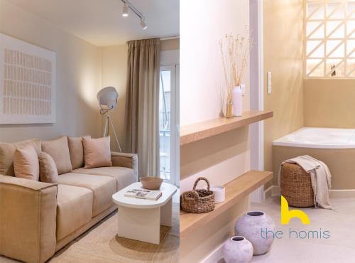 Romantic Whirlpool Retreat Steps from Acropolis!