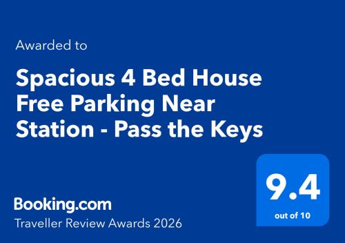 a screenshot of a bed house free parking near station pass the keys at Spacious 4 Bed House Free Parking Near Station - Pass the Keys in Bexleyheath