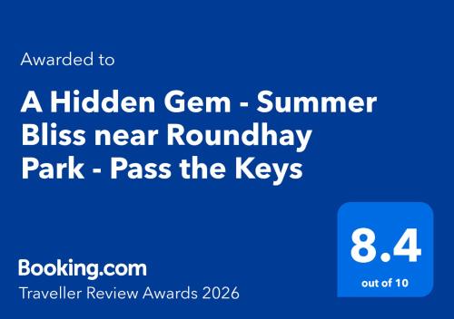 a hidden germ summer bliss near roundley park pass the keys screenshot at A Hidden Gem - Summer Bliss near Roundhay Park - Pass the Keys in Leeds