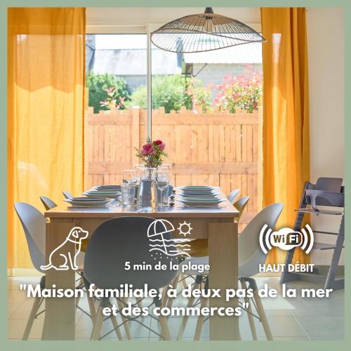Maison moderne pour 7 personnes à Lancieux à 5 minutes des plages