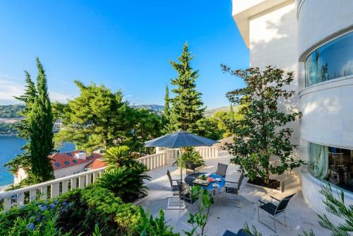 Villa Dubrovnik Grande, Modernist Exterior, Fendi Interior, Special House Overlooking Sea