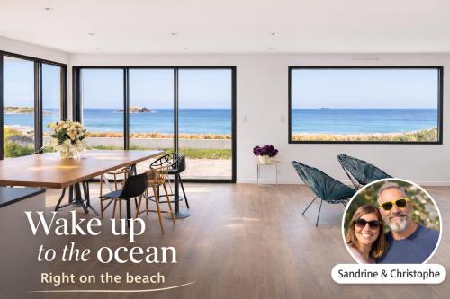 Wake up to the ocean - Rigth on the beach