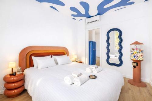 Cosy Cœur du Suquet # Vieux Cannes - Proche Plage et Vieux Port - Climatisation photo 5