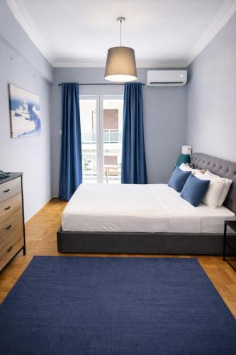 Comfortable Modern Entire House near the center of Athens-Blue Serenity