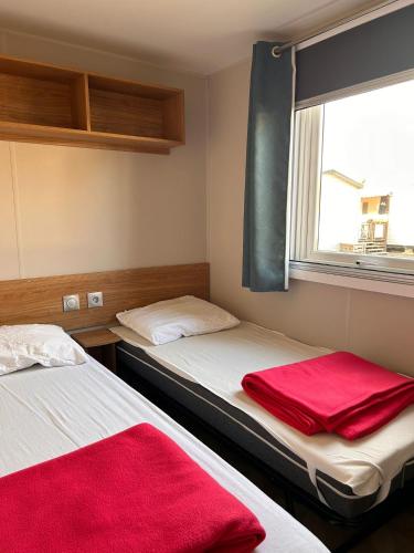 Camping 4 étoiles Mobil-Home Haut de Gamme Neuf 6-8 pers