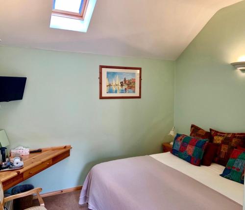Krevet ili kreveti u jedinici u okviru objekta Willow Tree Cottages
