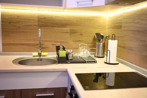 D&N Chic Apartment 주방 또는 간이 주방