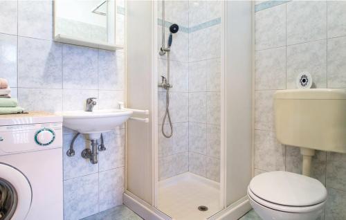 Kúpeľňa v ubytovaní Apartmani Lusi