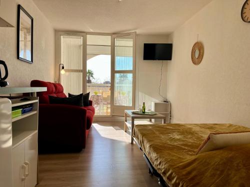 Studio Nid du Cap wifi, parking, 4 couchages