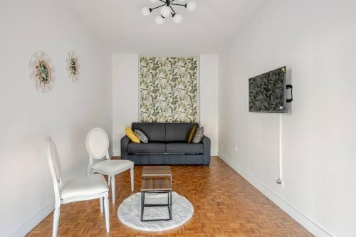 Grand appartement avec balcon 3chambres Tour Eiffel 8 min en train