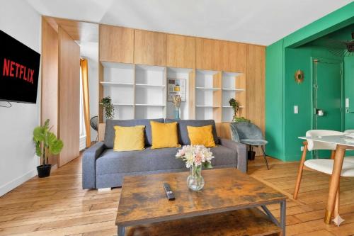 Quartier Les Marais 1 Bedroom Apartment with Netflix