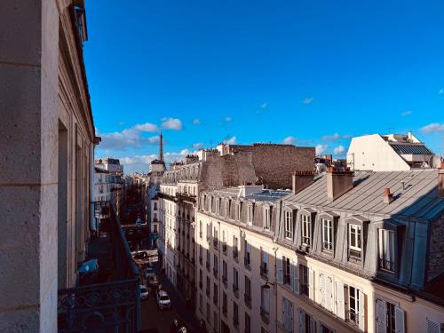 Vista general de París o vistes de la ciutat des de l'hotel