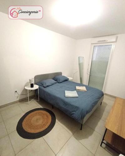 Joli T2 Ensoleillé Parking Privé Terrasse -Maconciergerie34