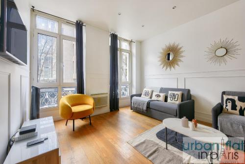 UrbanFlat 34 - Appartement Parisien de 3 chambres