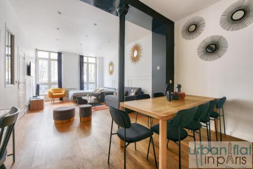 UrbanFlat 34 - Appartement Parisien de 3 chambres