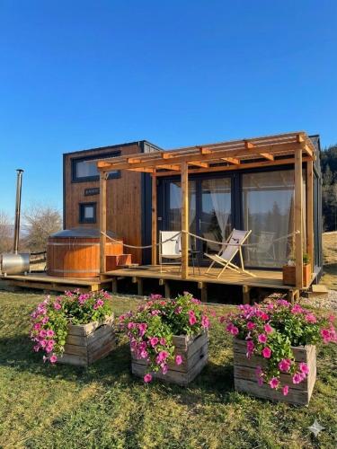 Domek w górach Tiny House Forest Jacuzzi/widoki