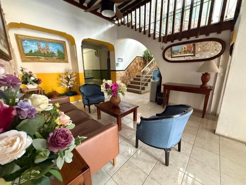 Et opholdsområde på Hotel Valladolid