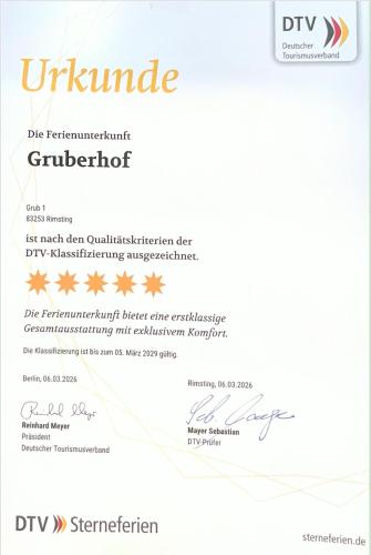 a rejection letter for a driverate document at Ferienwohnung Gruberhof 250 m zum Chiemsee Uferweg in Rimsting