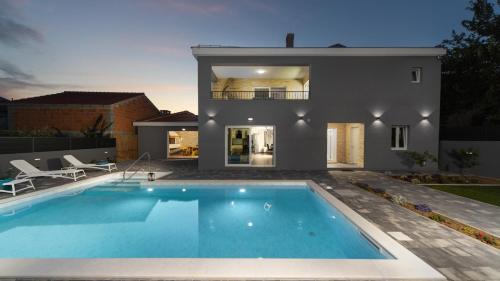 Modern villa Danica with pool in Zadar