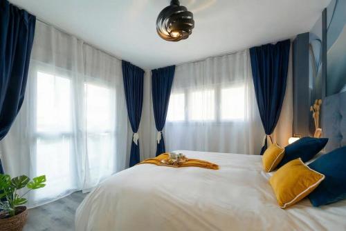 Modern apartment next to train/bus station