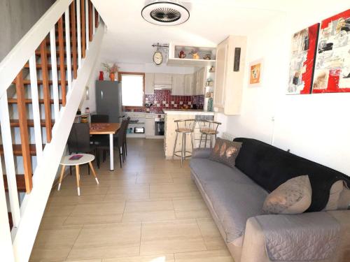 Maison cosy, climatisation, parking et animaux admis - 4 pers.