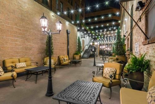 Zona de estar de The Mining Exchange