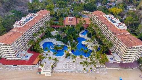 an aerial view of the hotel and the resort at Barceló Puerto Vallarta - All Inclusive in Puerto Vallarta