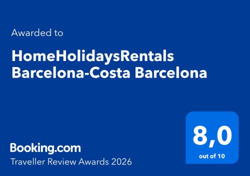 HomeHolidaysRentals Barcelona-Costa Barcelona