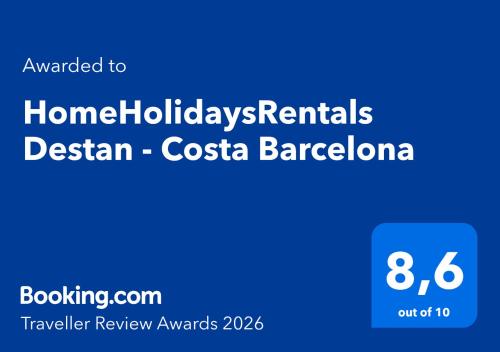 HomeHolidaysRentals Destan - Costa Barcelona