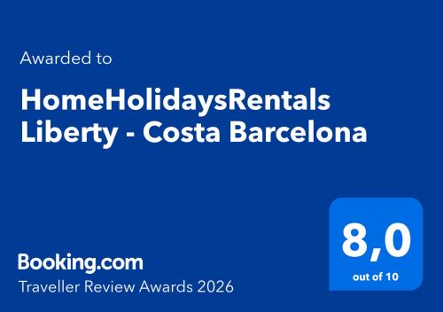 HomeHolidaysRentals Liberty - Costa Barcelona