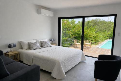 Vuode tai vuoteita majoituspaikassa Residence Mare e Monte