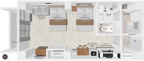 JR山手線徒歩五分 ZAITO TOKYO NEST Hotel