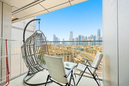 Boulevard Point 2BR, Burj Khalifa View, Dubai Mall Walk