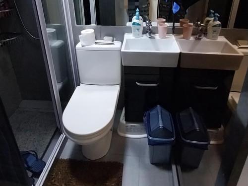 Et badeværelse på bnb's